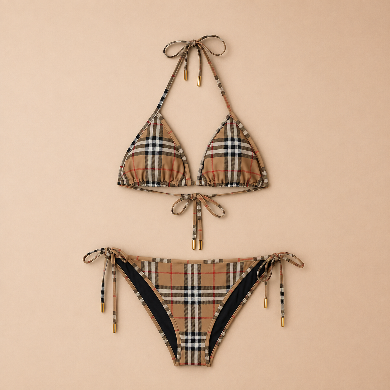 Burbrry - Bikini in Check Monogram