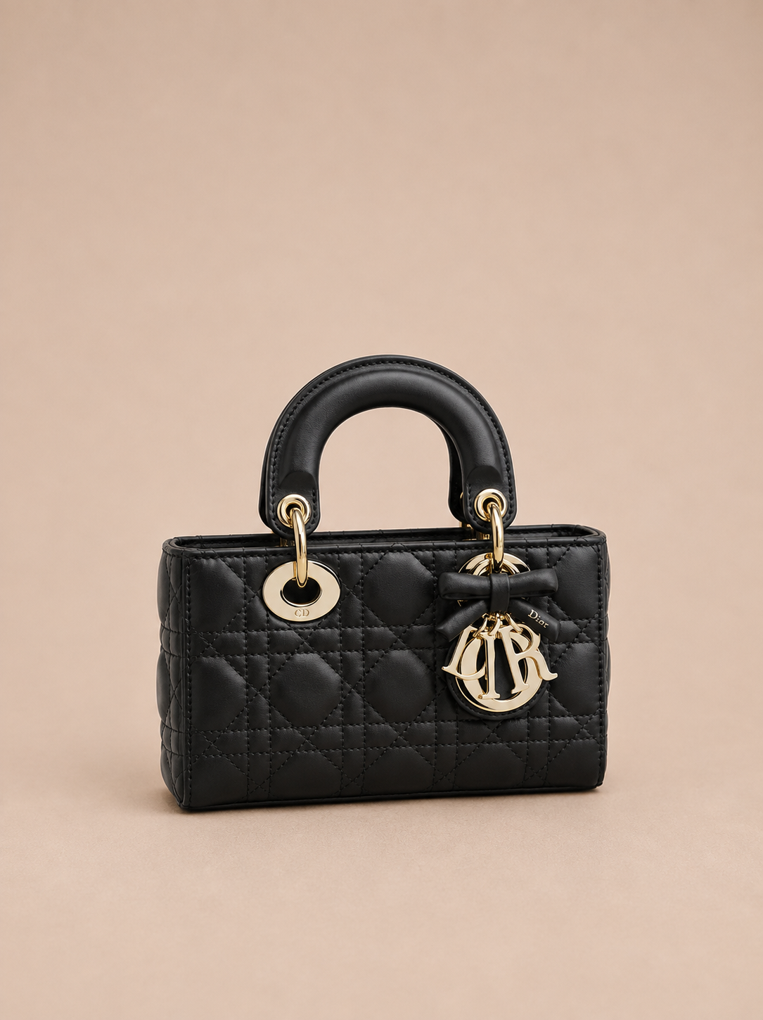 Dior - Mini Lady Handbag Zwart