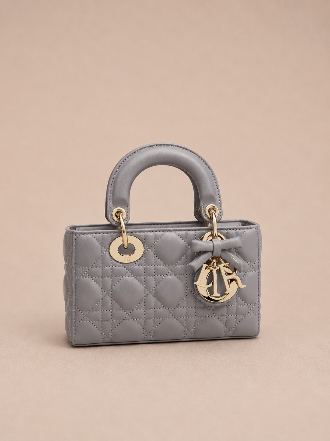 Dior - Mini Lady Handbag Grijs