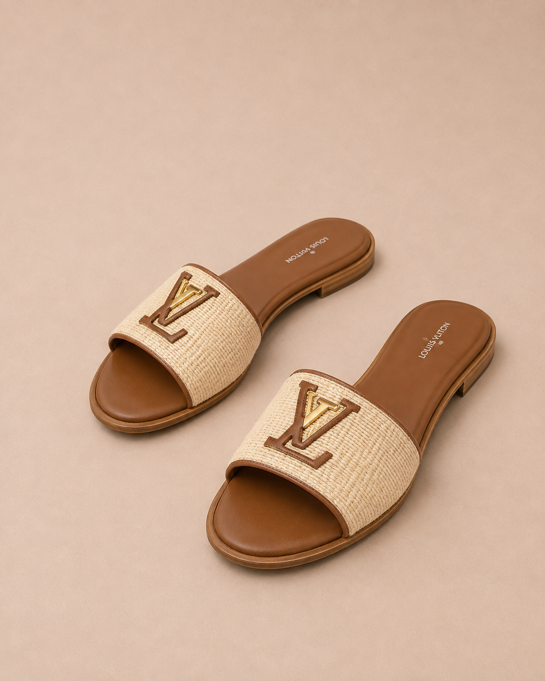 LV - Pantolette Slides Naturel