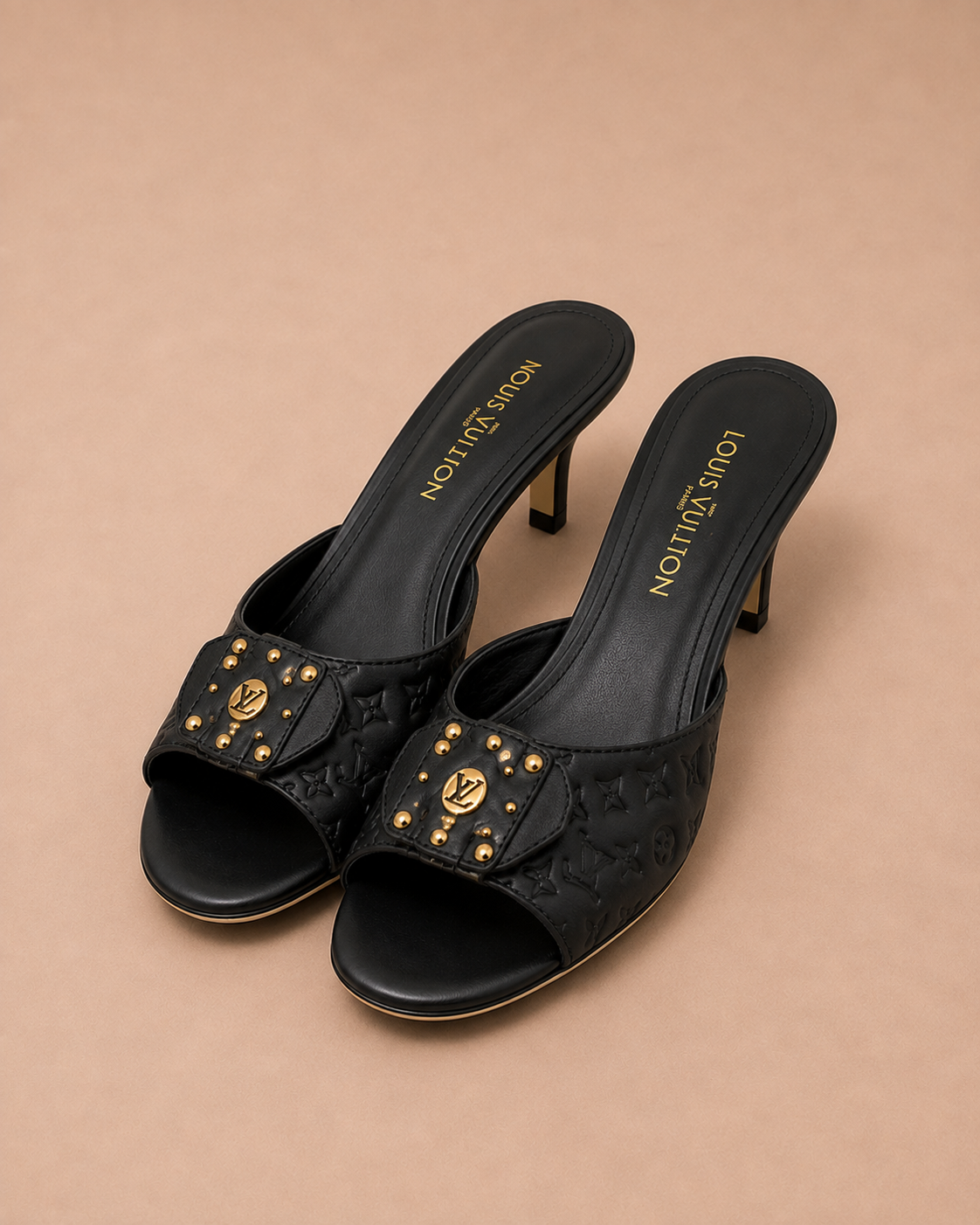 LV - Low Heels Zwart