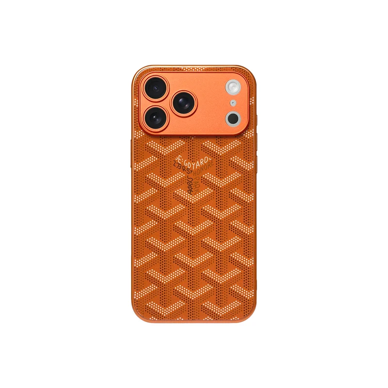 Goyard - Telefoonhoesje Oranje