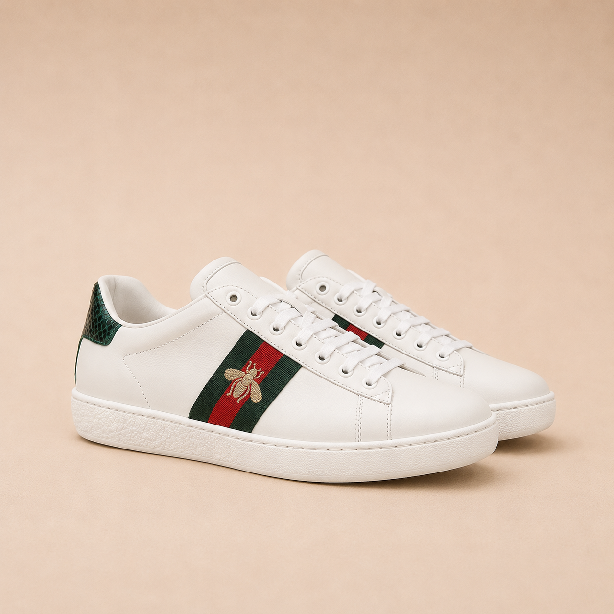 Gucci - Web Sneaker Wit