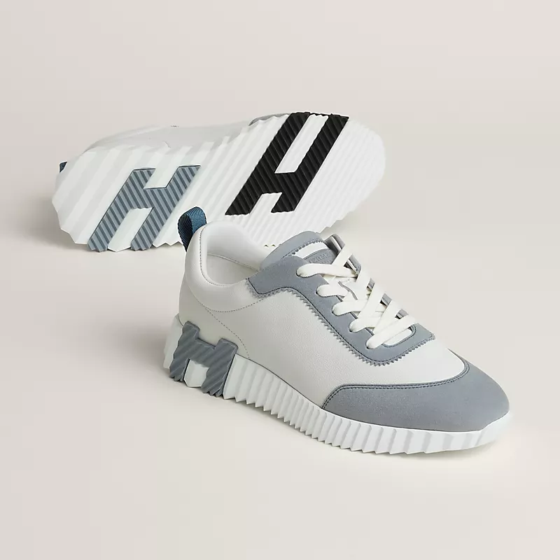 Hermes - H Sneaker Wit Grijs