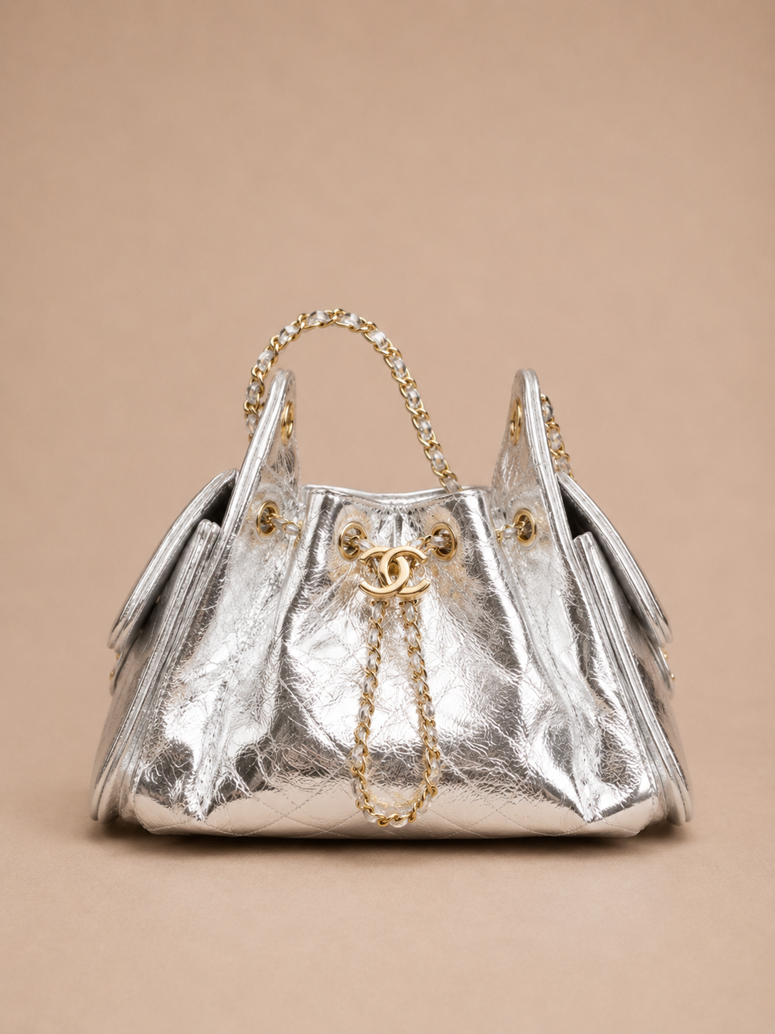ChaneI 25 Mini Tas Zilver
